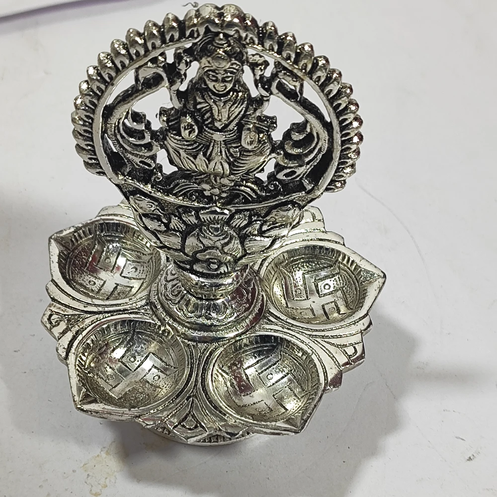 5 Diya with Laxmi-5No-Z12248