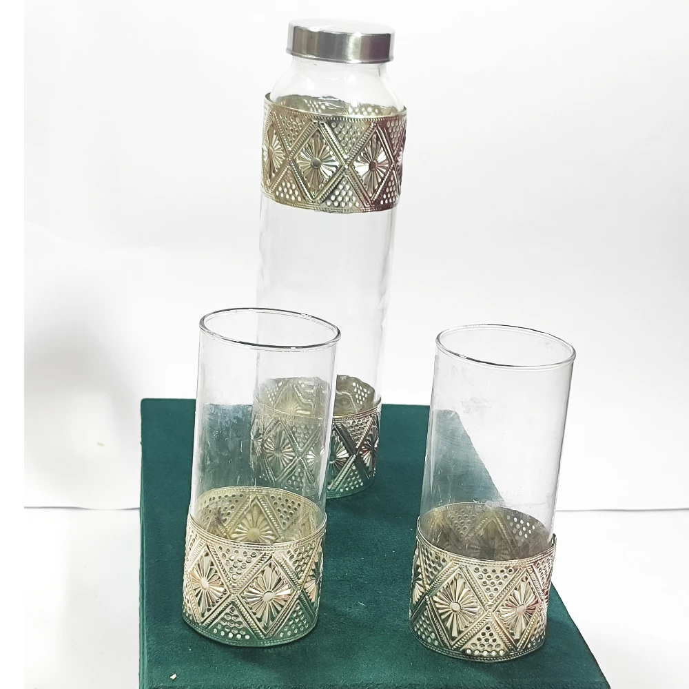 Bottle with Glass-10No-Z12859