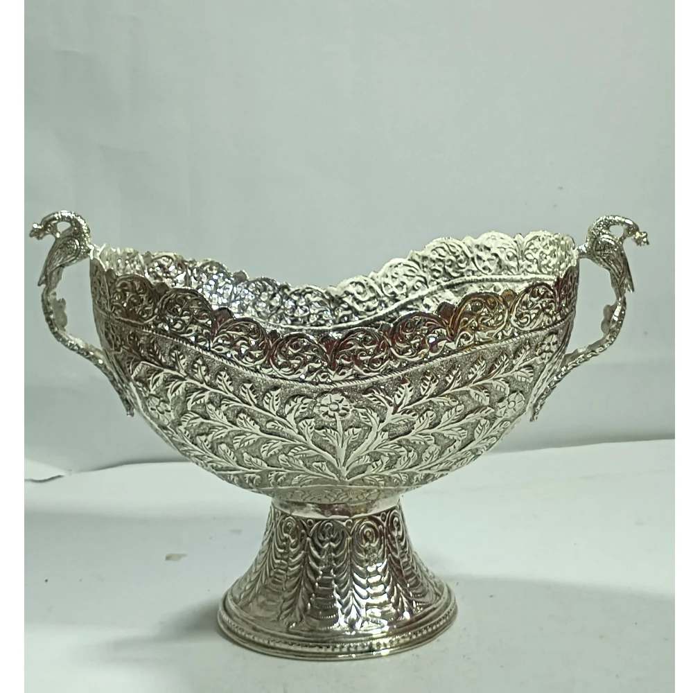 Bowl With Peacock-7.5No-Z12316