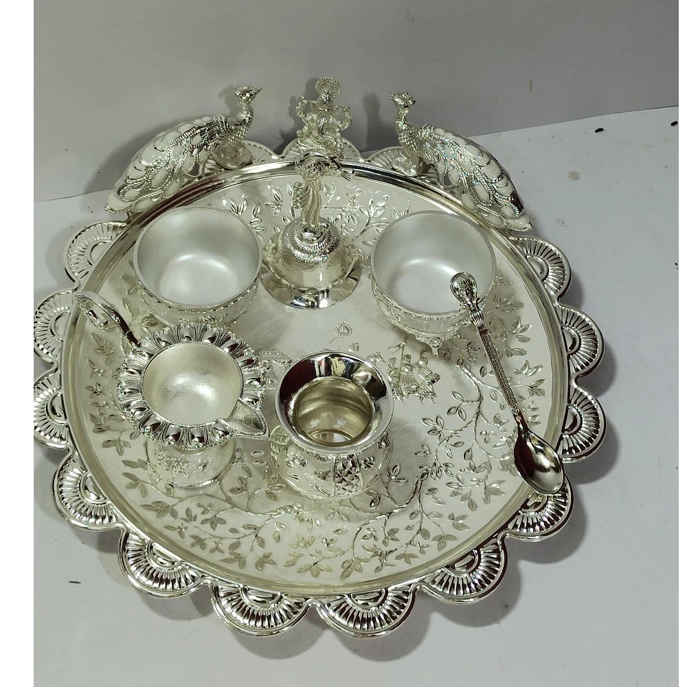 7 Pcs Puja Thali-12No-Z13161