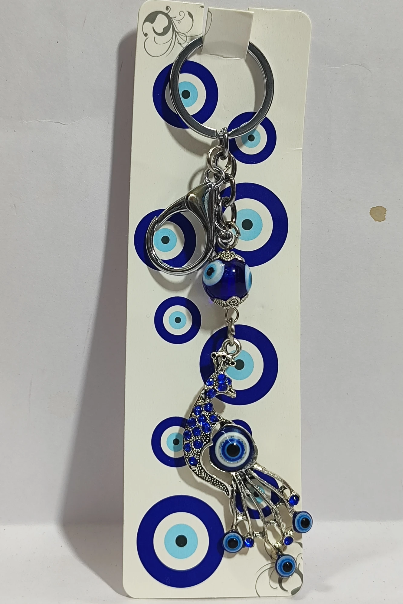 Cats Eye Key Chain-6No-Z07824