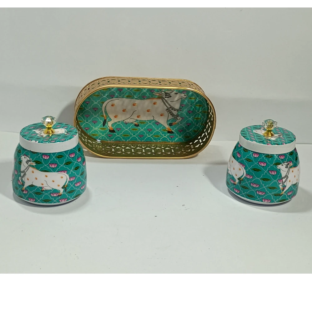 Basket with Jar-4No-Z11328