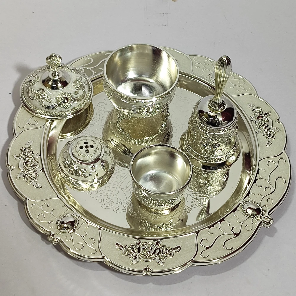 6 Pcs Puja Thali Set-9.75No-Z12873