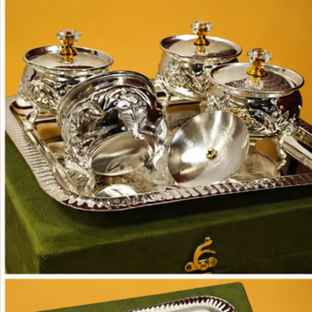 4 Dry Fruit Containers-9No-Z12898