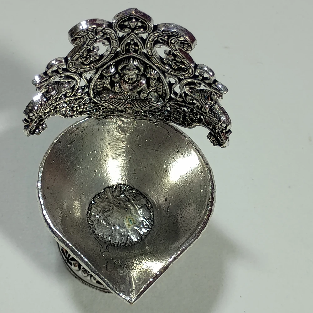 Diya with Laxmi-4No-Z12466