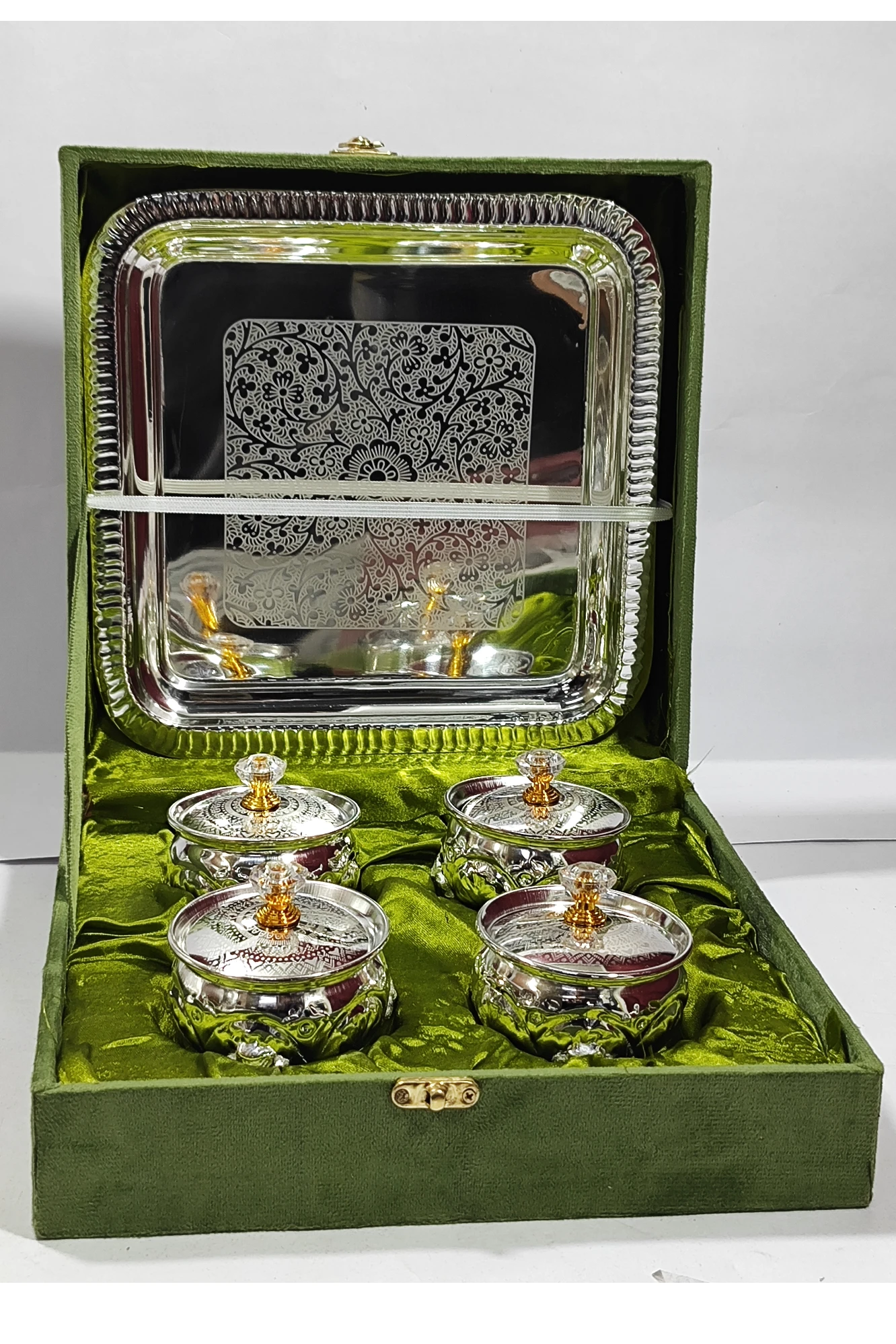 4 Dry Fruit Containers-9No-Z12898