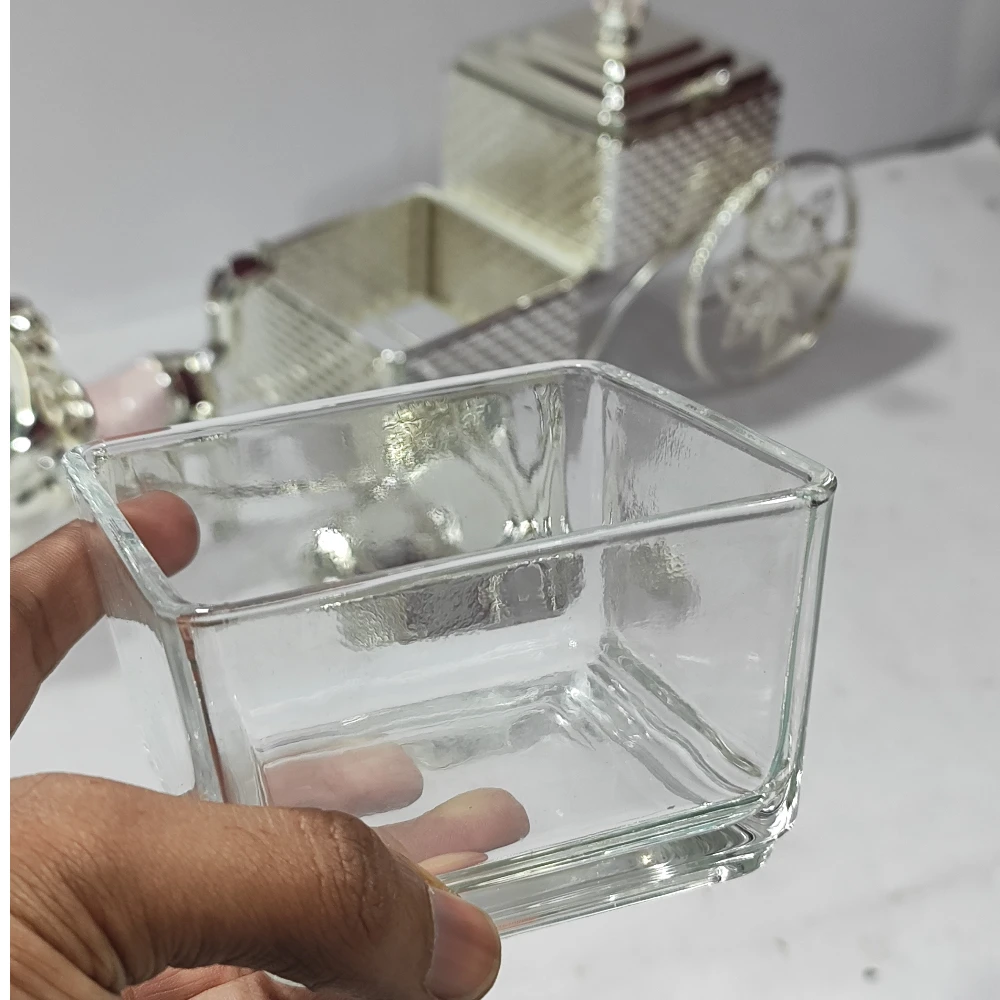 Dry Fruit Container with Horse Cart-16No-Z13113