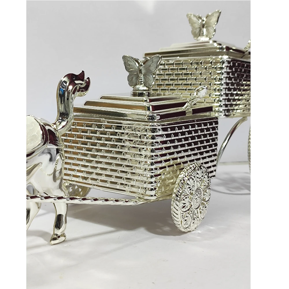 Dry Fruit Container Cum Horse Cart-7No-Z12993