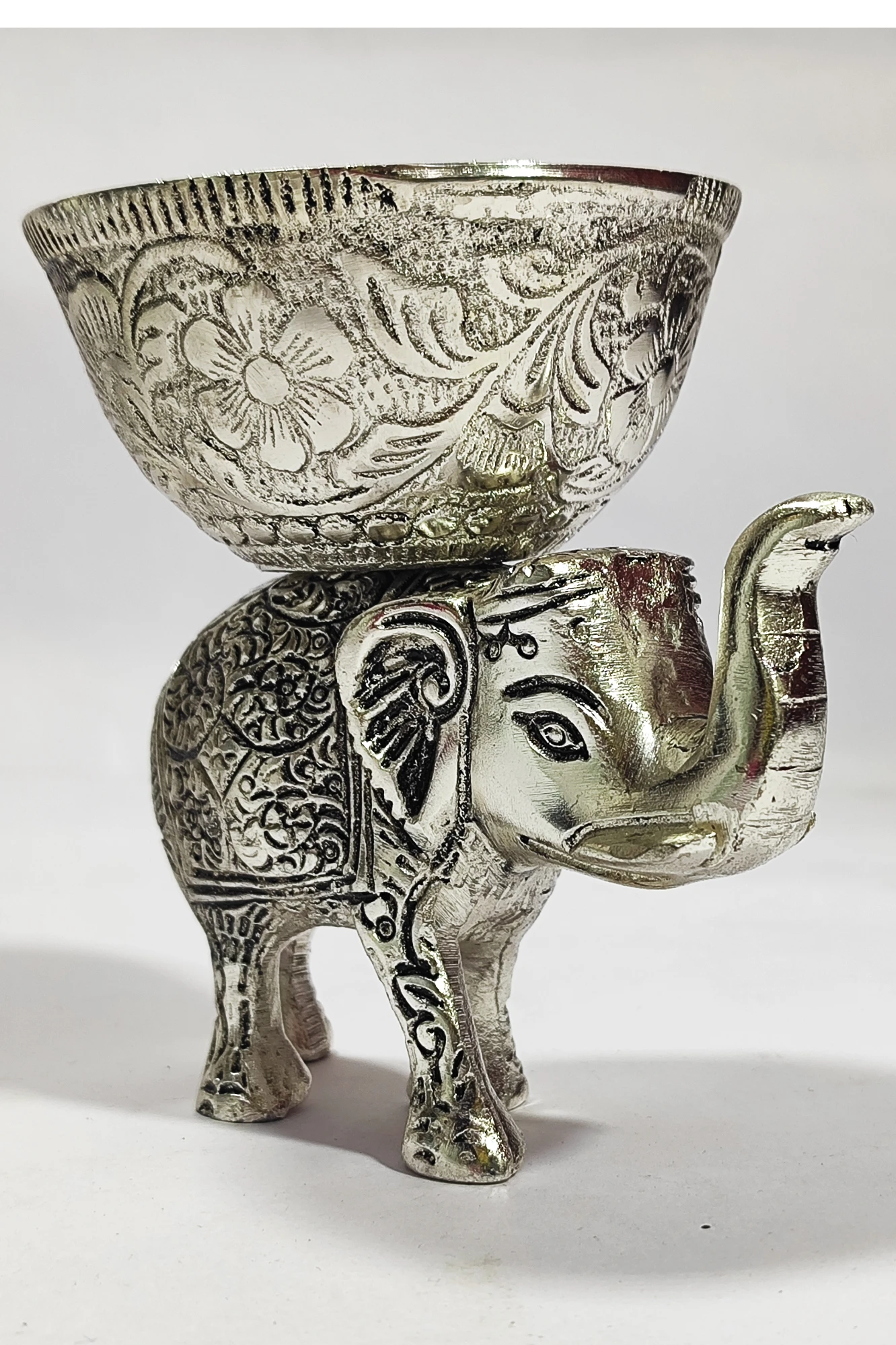 Dry Fruit Container with Elephant-3No-Z12761