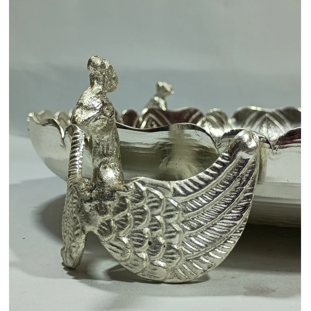 Bowl With Swan-13No-Z08567