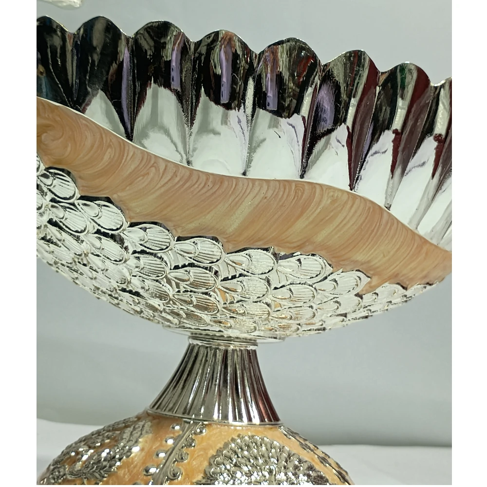 Bowl With Peacock-7No-Z11638