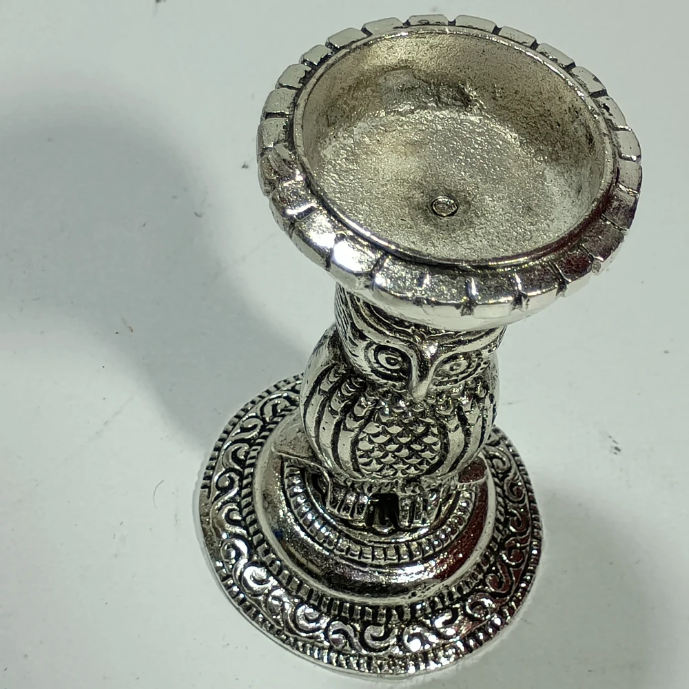 Candel Stand Owl-4No-Z12479