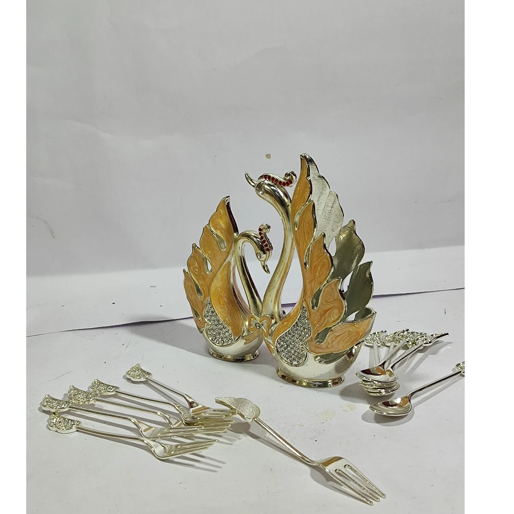 6 Pcs Spoon Fork -6.5No-Z01126