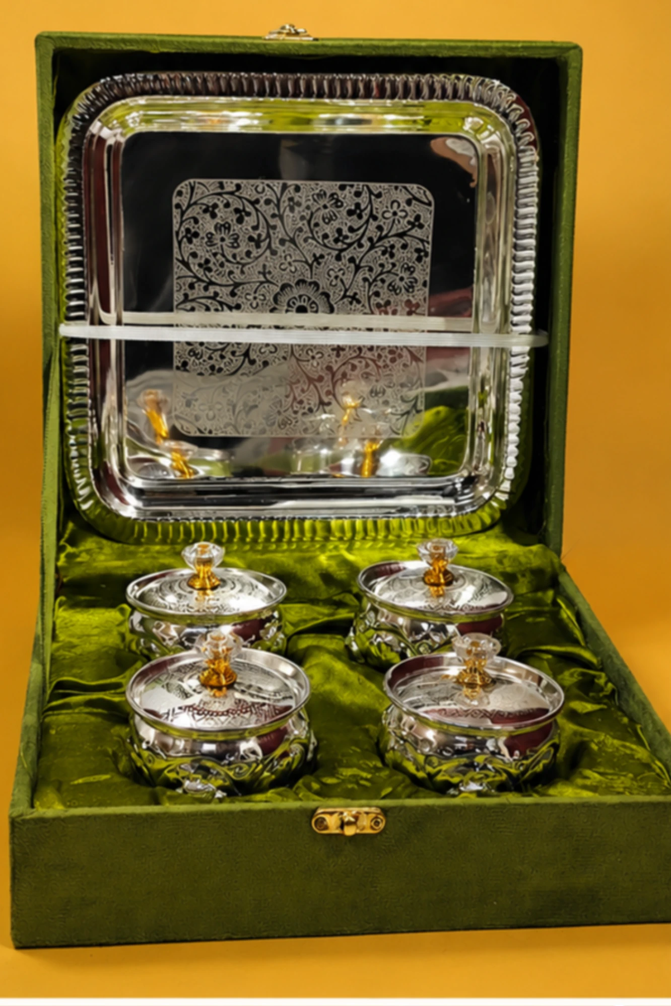 4 Dry Fruit Containers-9No-Z12898