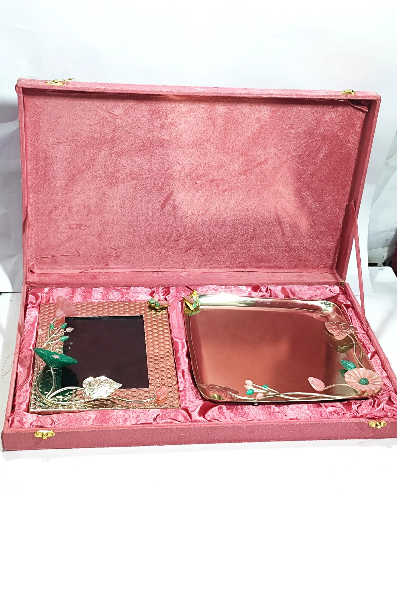 Lotus Photo Frame with Tray-11No-Z12845