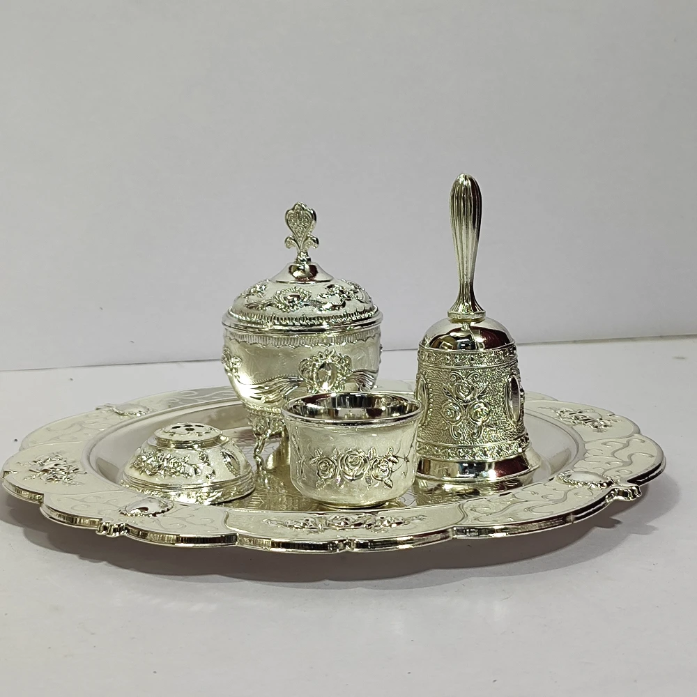 6 Pcs Puja Thali Set-9.75No-Z12873