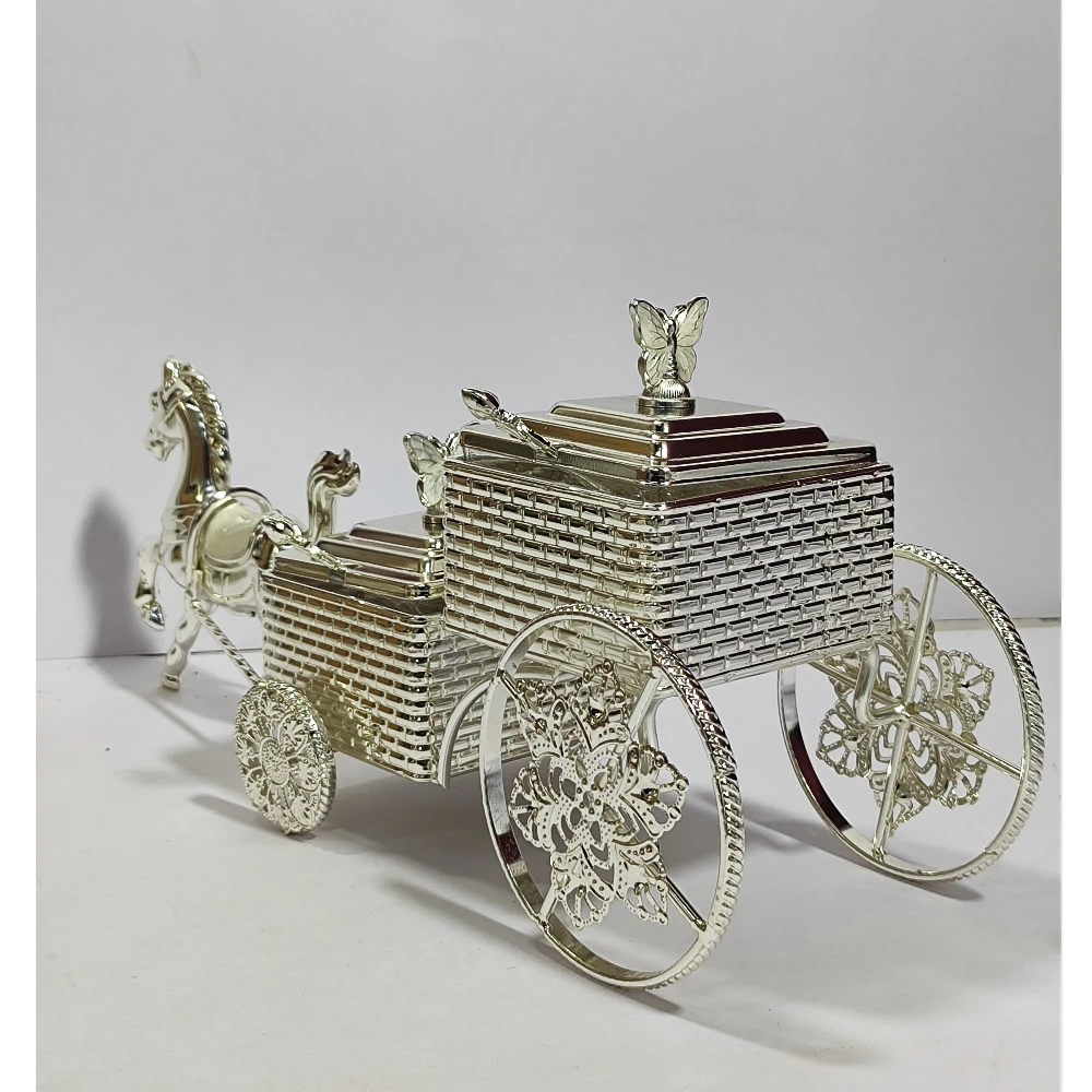 Dry Fruit Container Cum Horse Cart-7No-Z12993