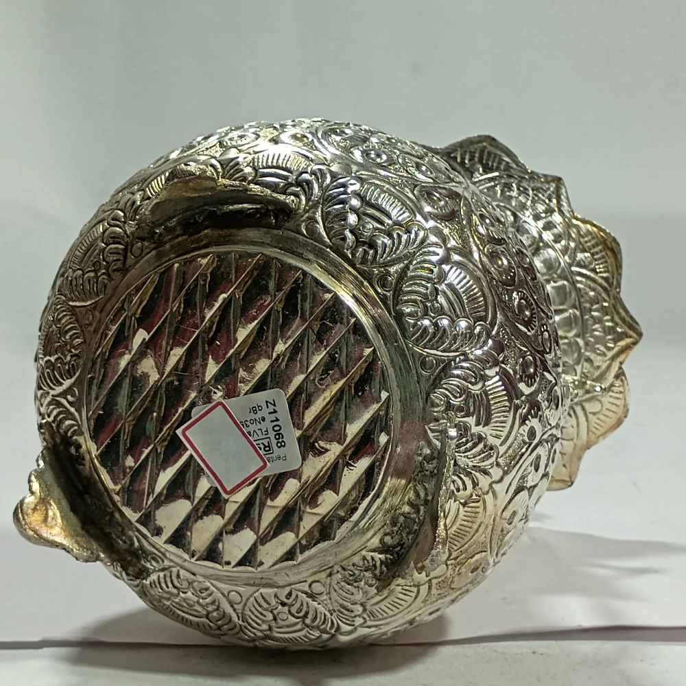 Flower Vase With Peacock-7.5No-Z11068