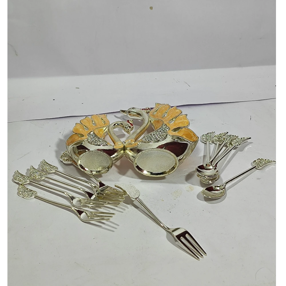 6 Pcs Spoon Fork -6.5No-Z01126