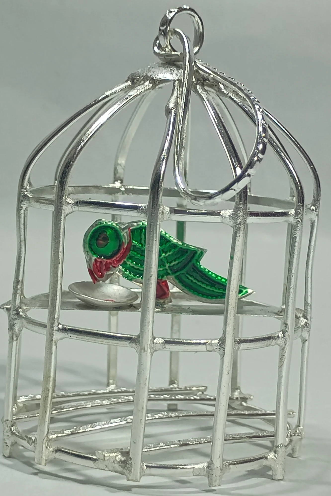 Parrot in Cage-2.5No-Z05781