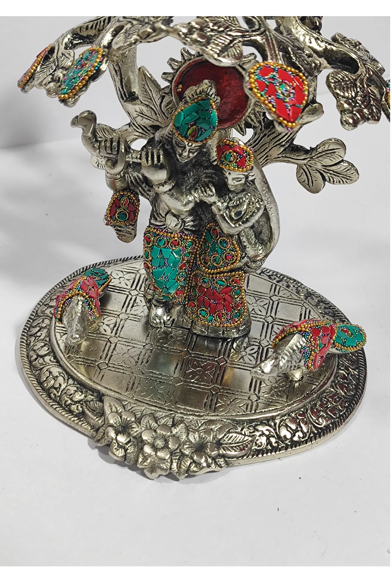 Radha Krishna With Tree-8No-Z12973