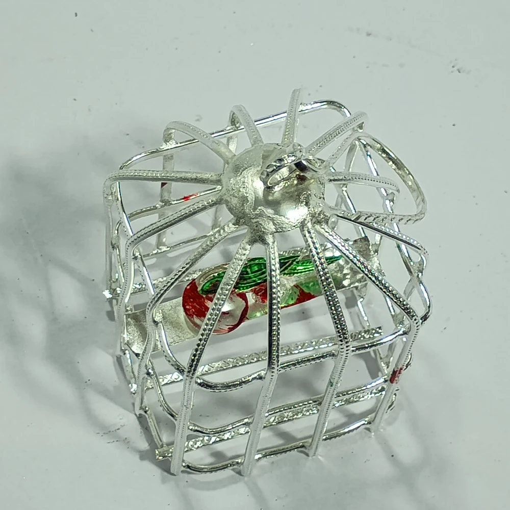 Parrot with cage-3No-Z00229
