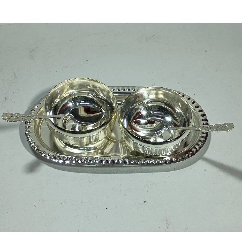 Bowl with tray-8No-Z09631