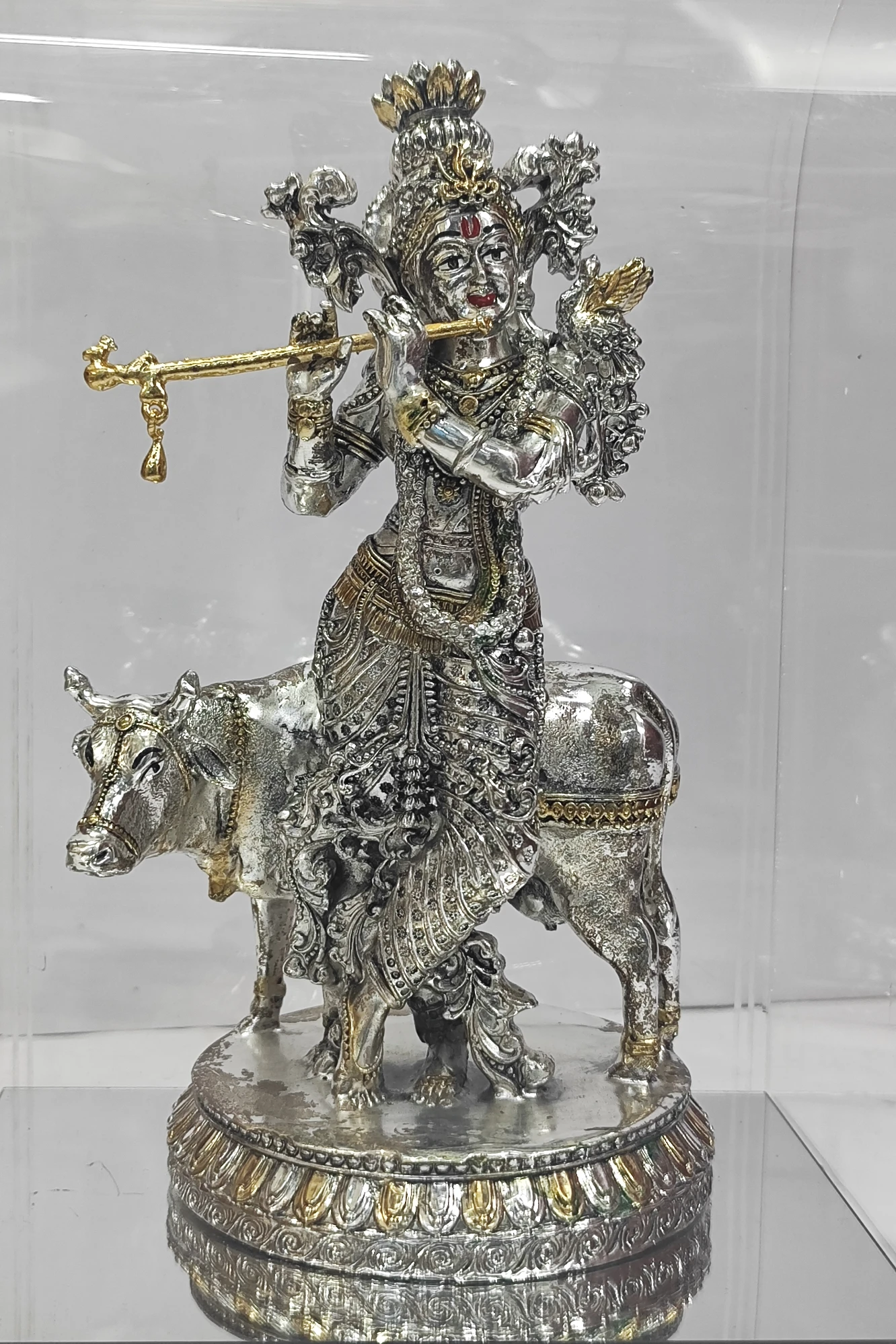 Krishna With Cow-11No-Z13135