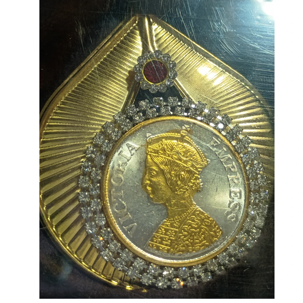 Two  Round Coins-3.5X6No-Z12301