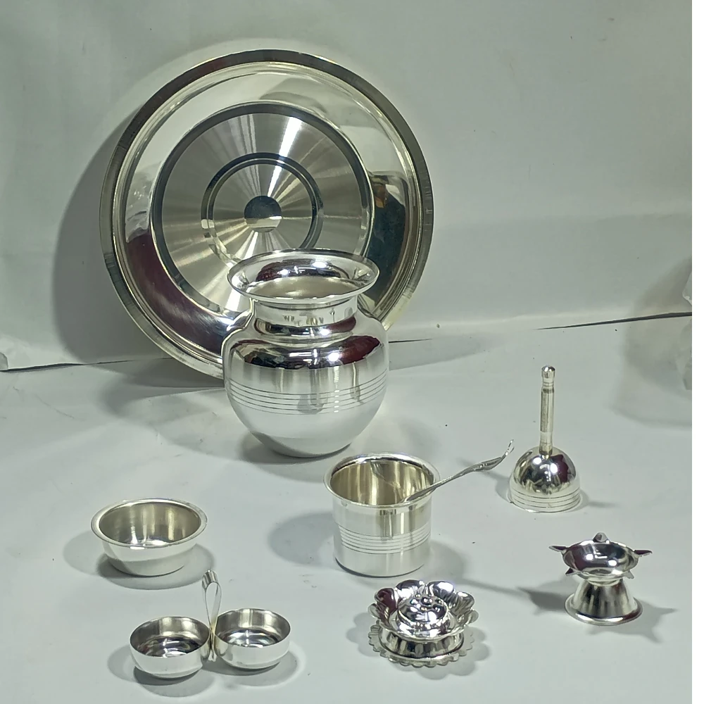 9 pcs Puja Set-9No-Z12553