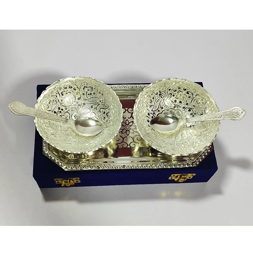 Two Bowl with Tray-8No-Z09780