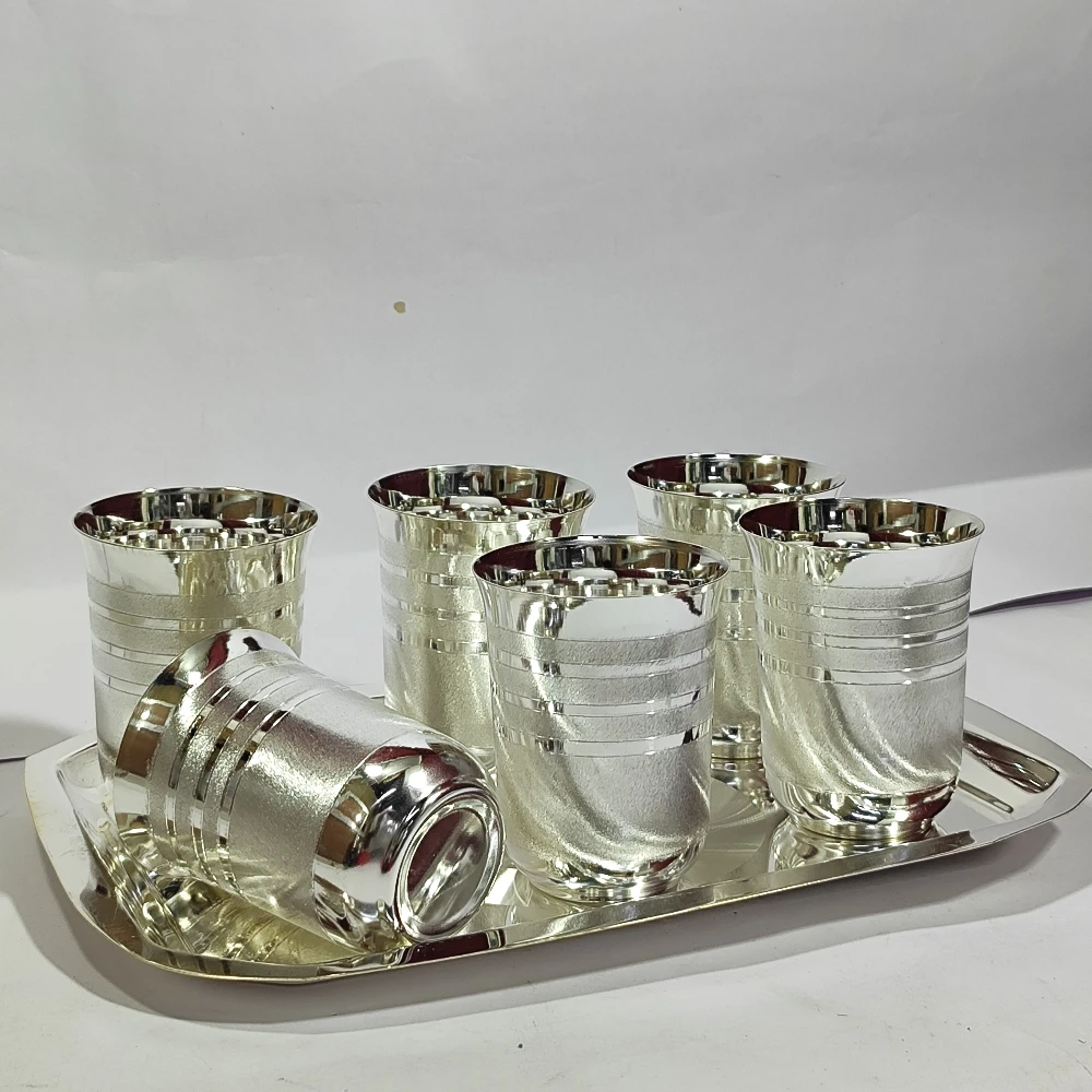 Glass Wth Tray-12.25No-Z07843