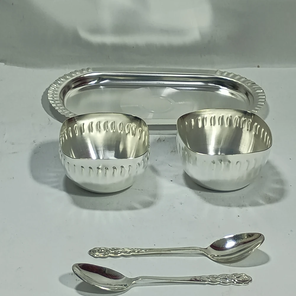 Bowl With Tray-8.5No-Z09988