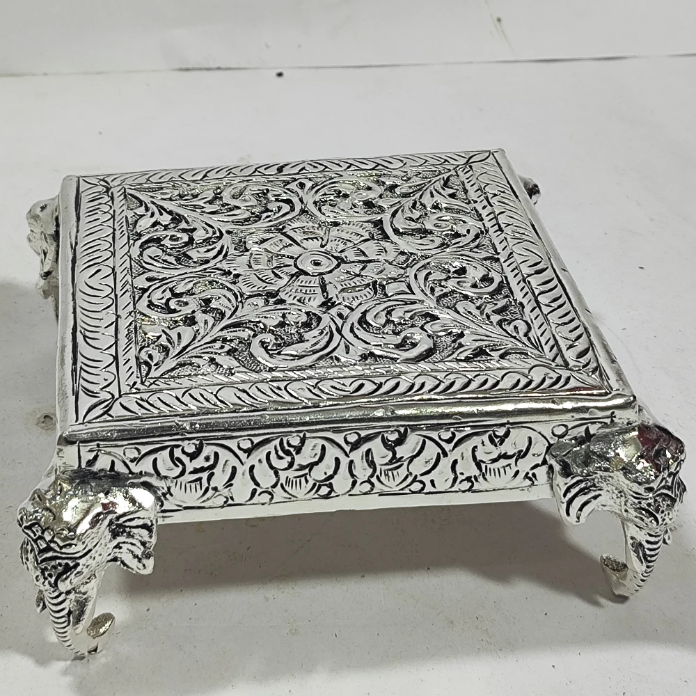 Chowki with Elephant-5.5No-Z12952