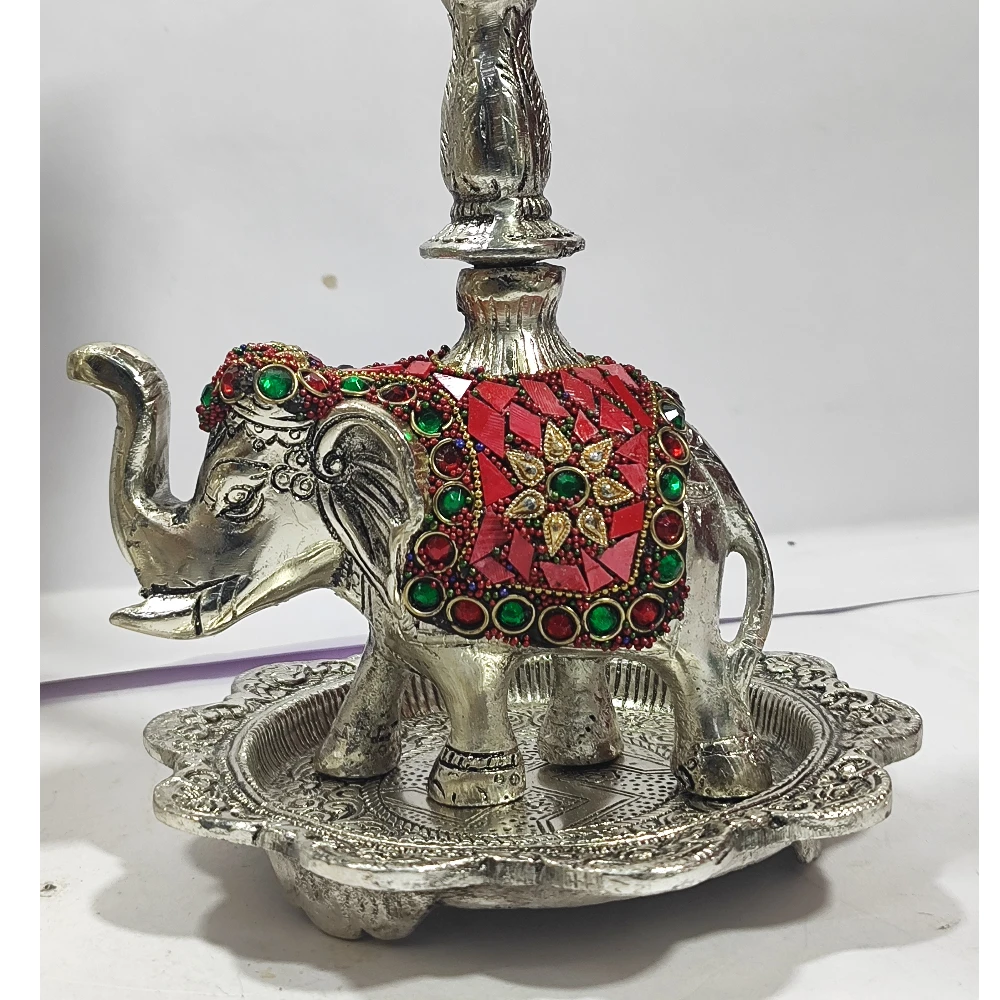 Samai with Elephant and Peacock-18.25No-Z11399