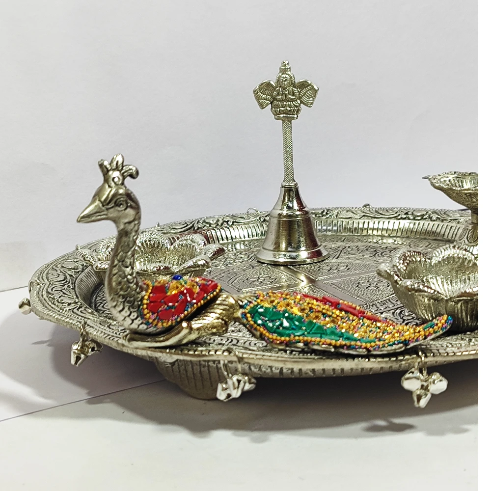 5 Pcs Puja Thali-11No-Z12809