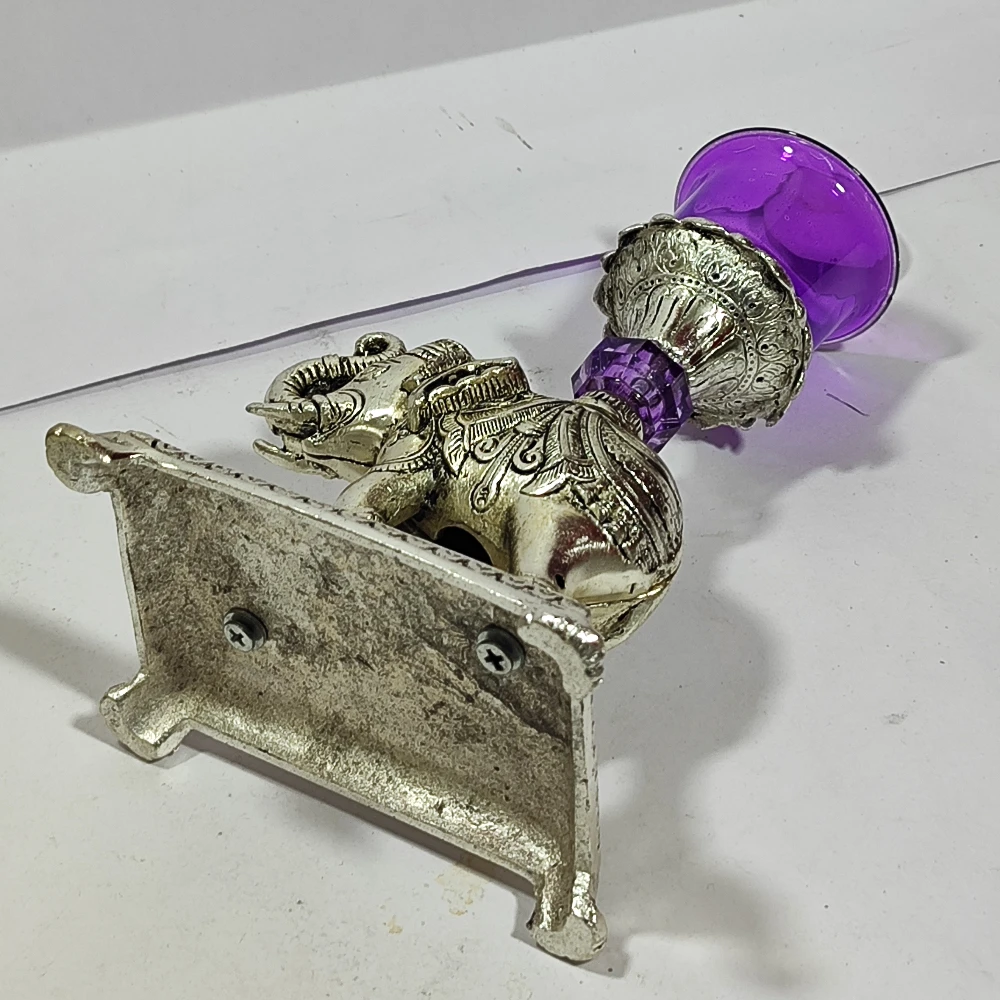 Candle Stand with Elephant-8No-Z12892