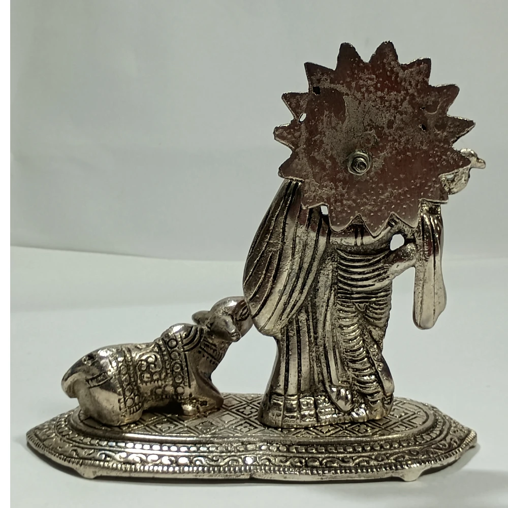 Radha Krishna with Cow-6No-Z08298