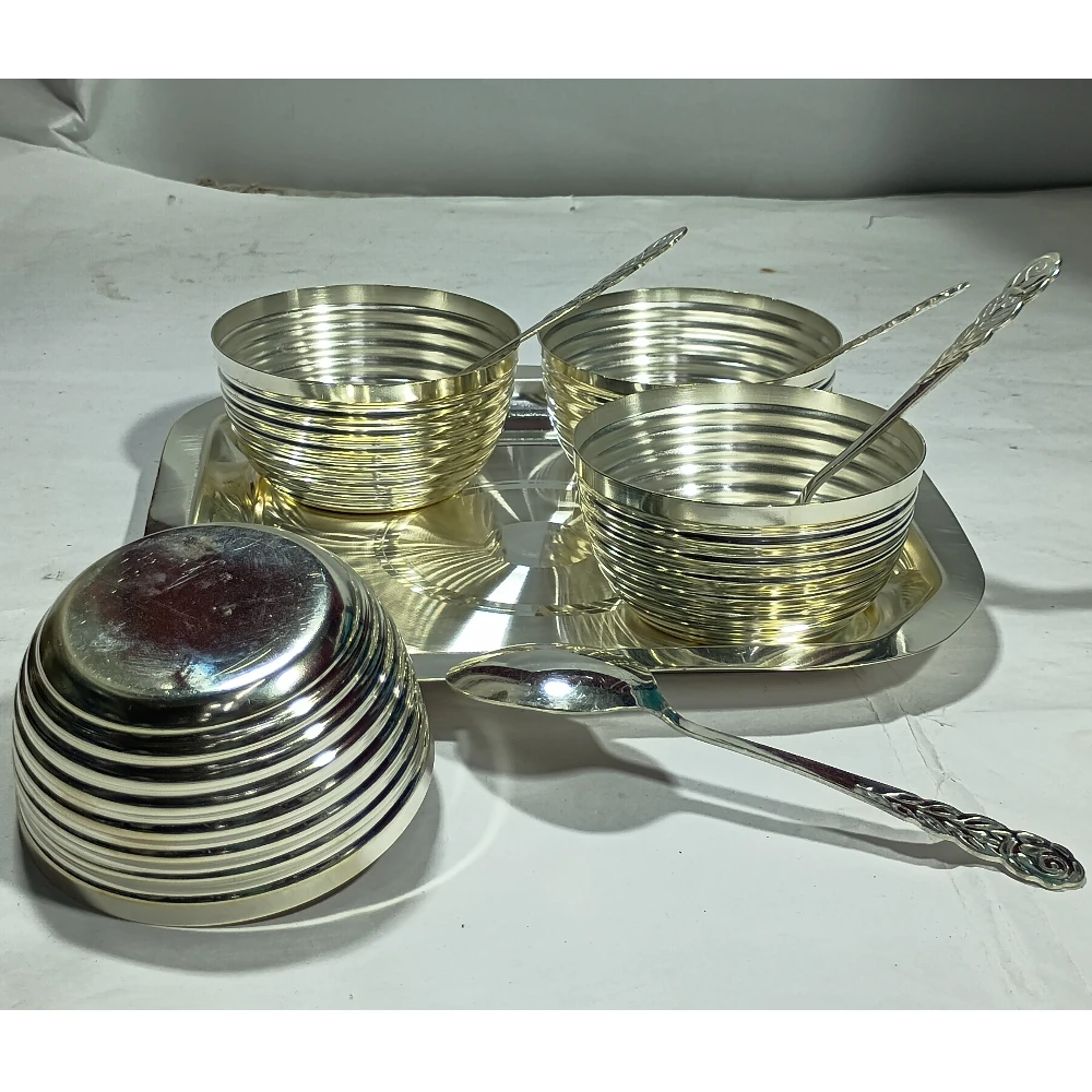 Four Bowl With Tray-8No-Z09632
