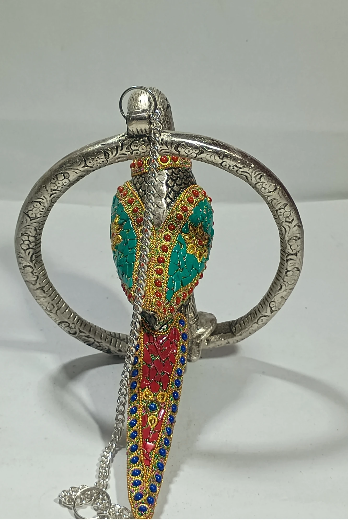 Parrot with ring-6No-Z00293