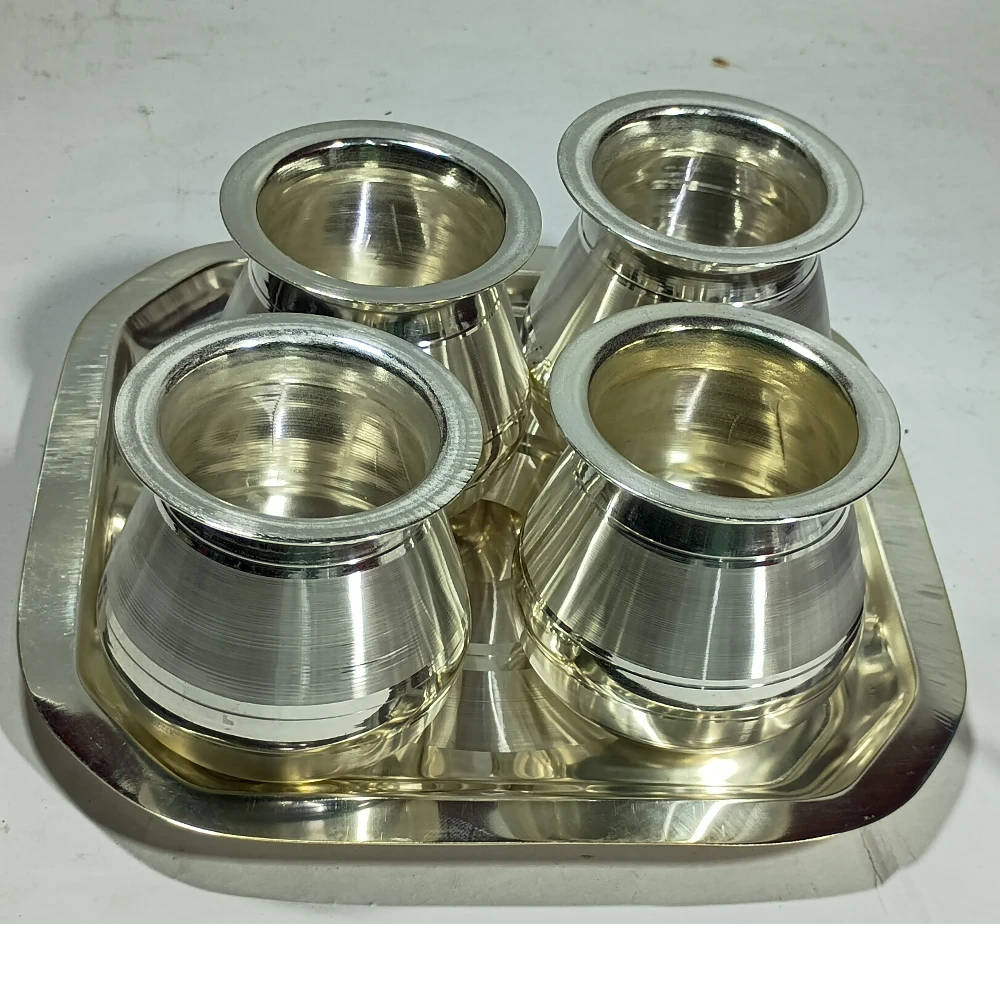 Four Lota with Tray-8No-Z12407