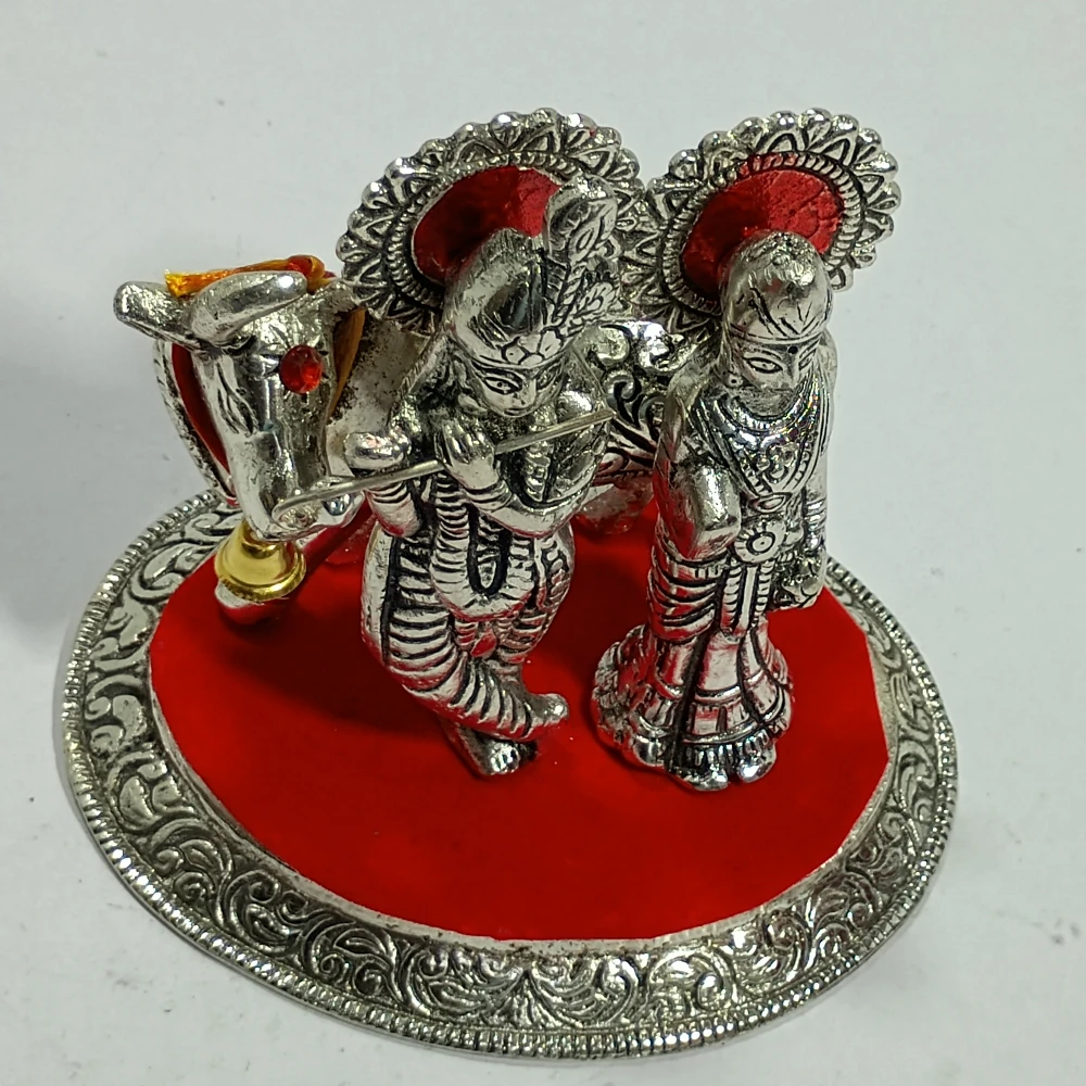 Radha Krishna with Cow-5.5No-Z09578