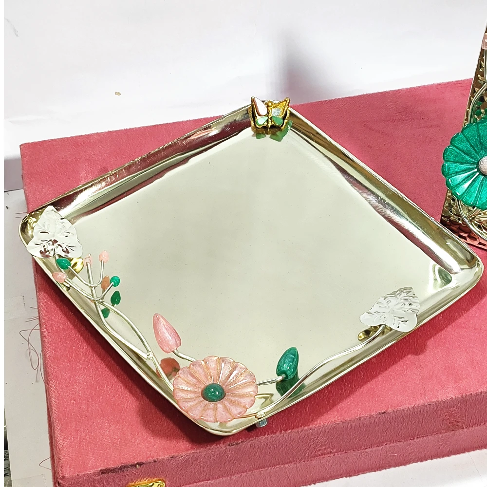 Lotus Photo Frame with Tray-11No-Z12845