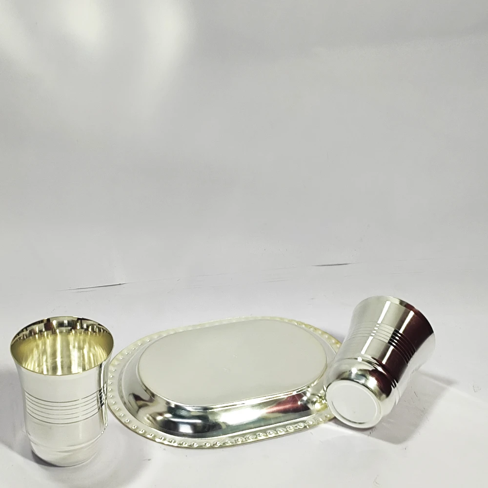 Two Glass with Tray-7.5No-Z07839