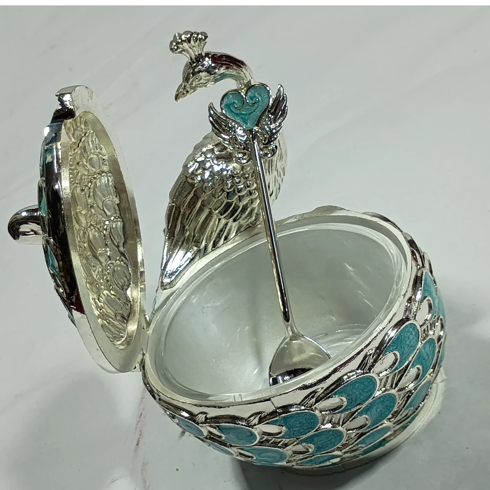 Dry Fruit Box with Peacock-3.5No-Z12351