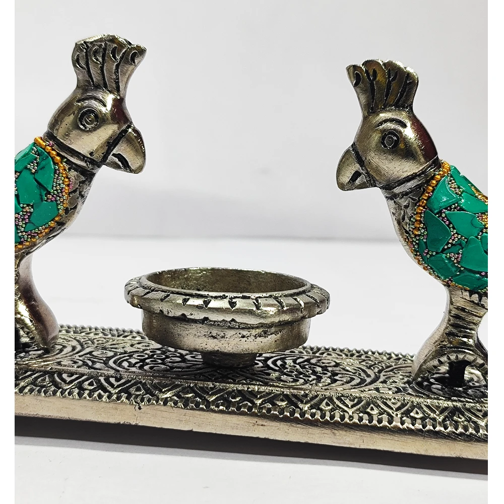 Candle Stand with Parrot-7No-Z12707