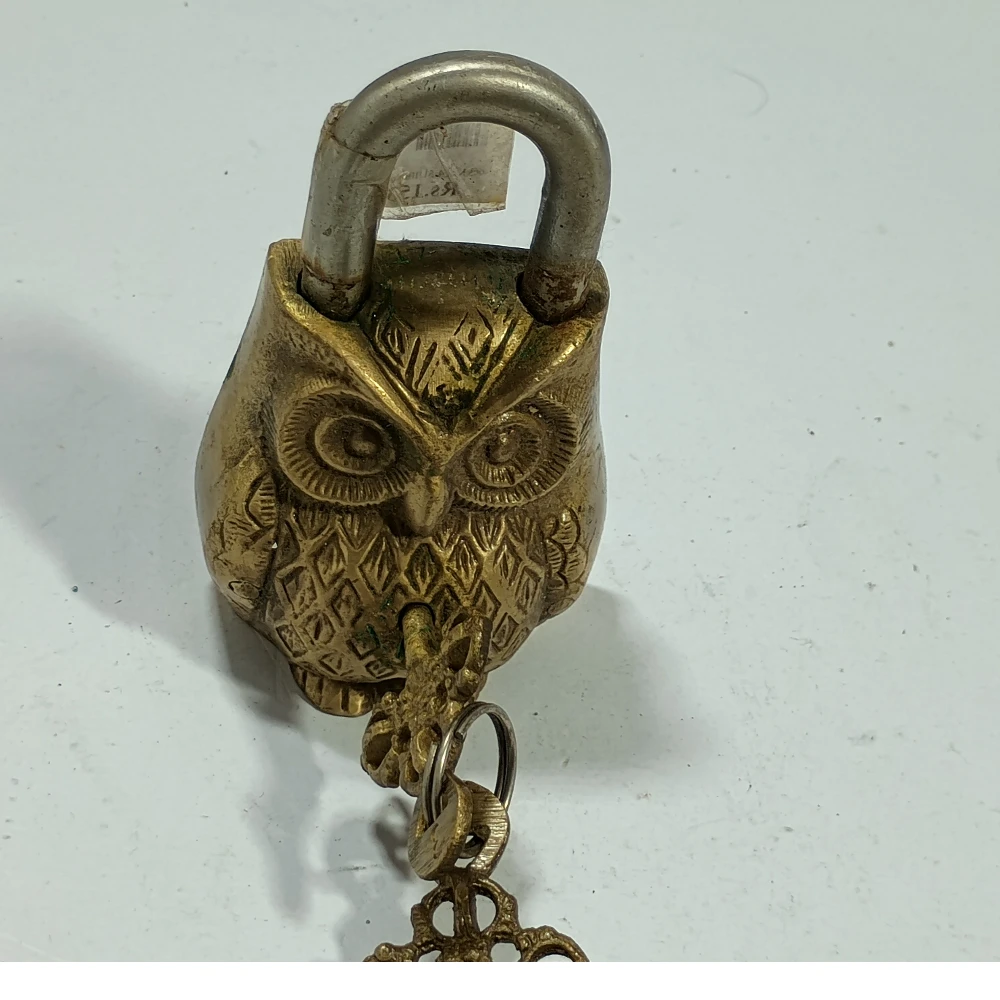 Lock and Key with Owl-4.5No-Z07131