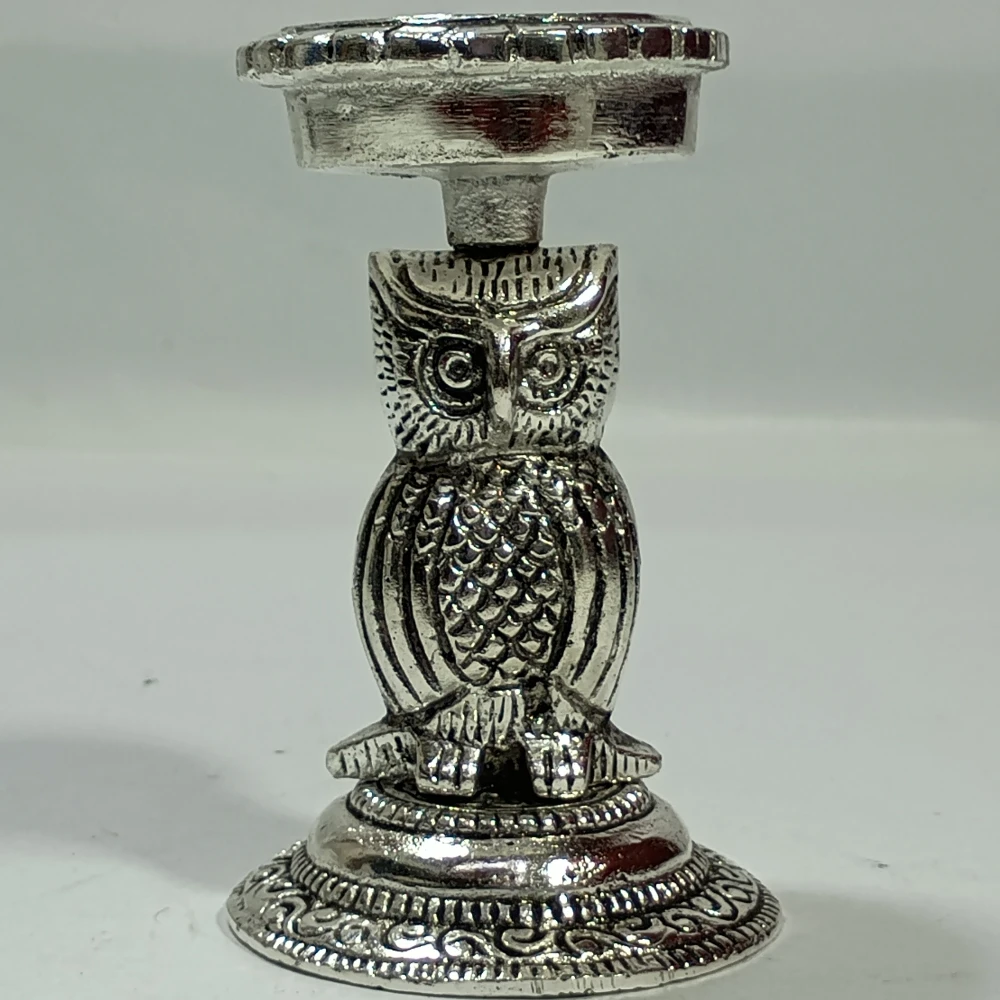 Candel Stand Owl-4No-Z12479