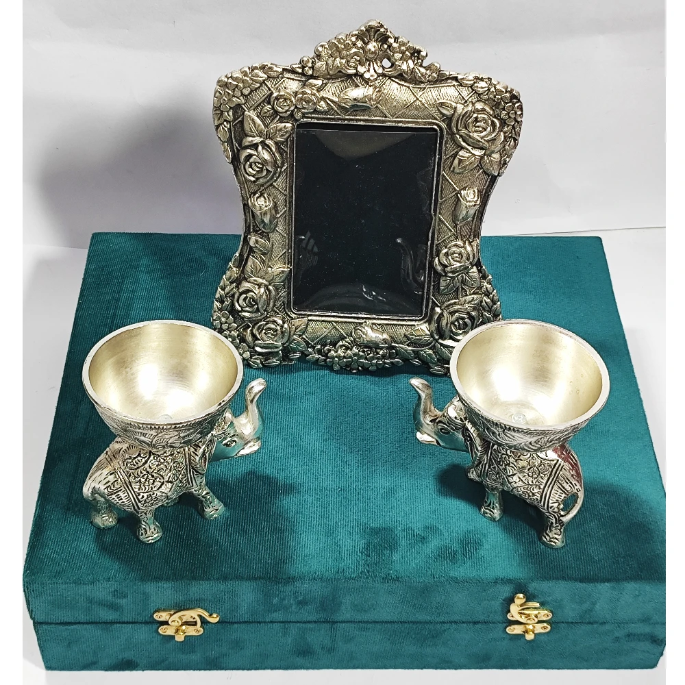 Two Elephant with Photo Frame-9No-Z12770