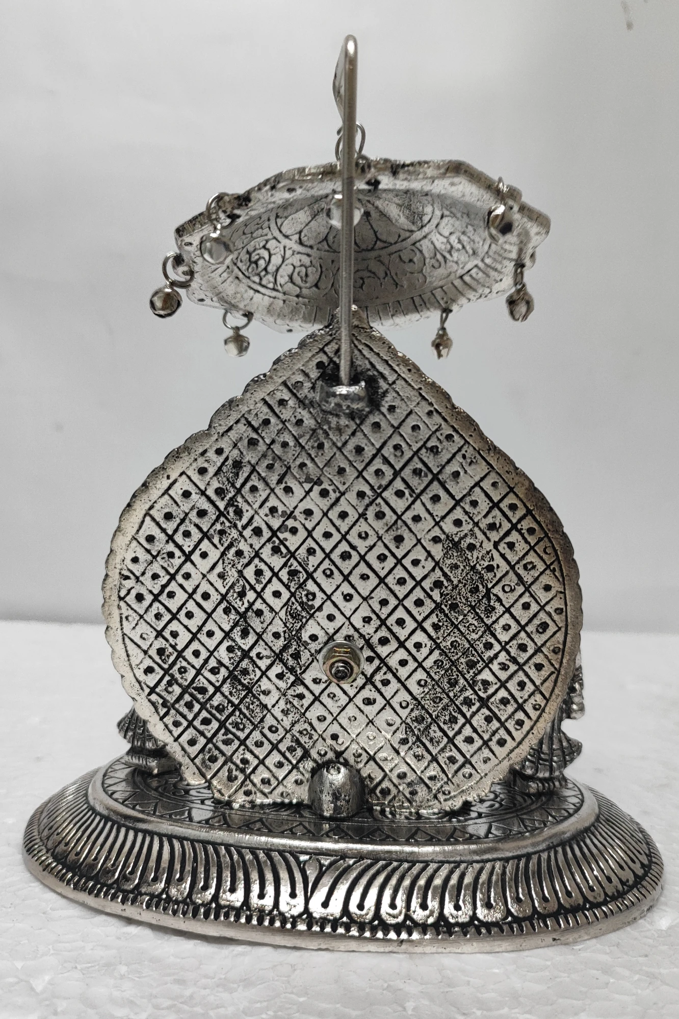 Ganesh With Singhasan-7No-Z12642